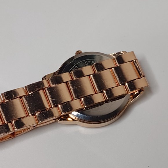 Rose Gold Tone Strada Watch With Black Dial - Picture 6 of 11